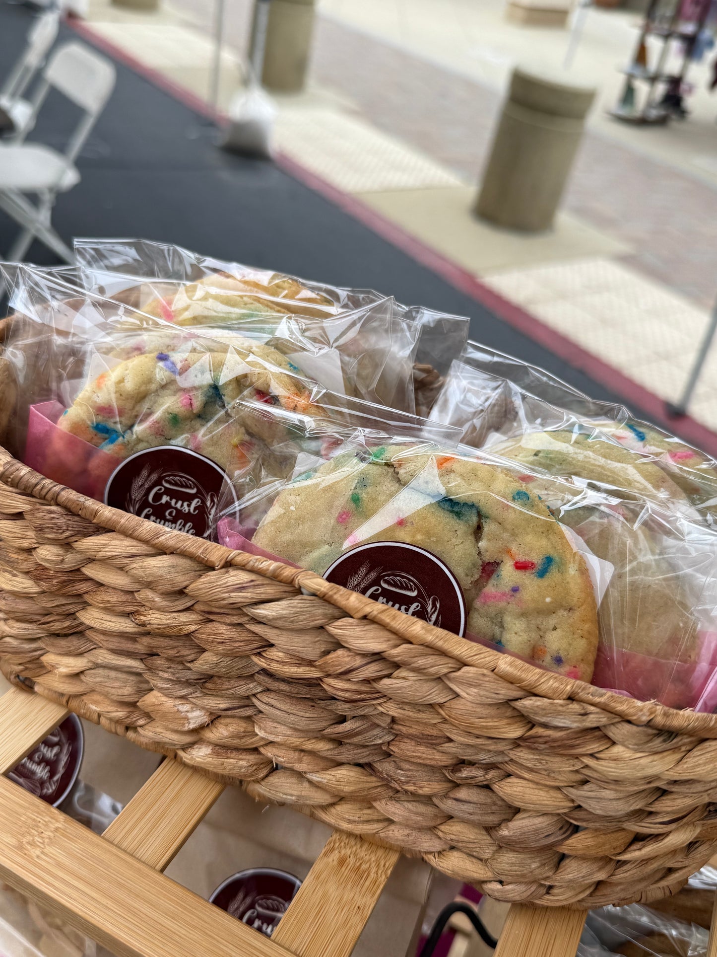 Sourdough Funfetti Cookies