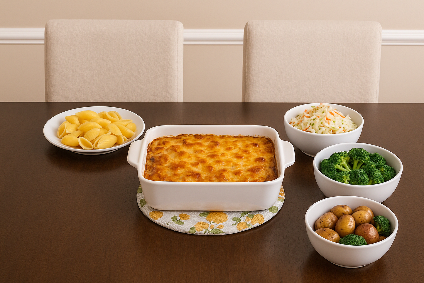 2-Pack Christmas Trivets Heat-Resistant Mat